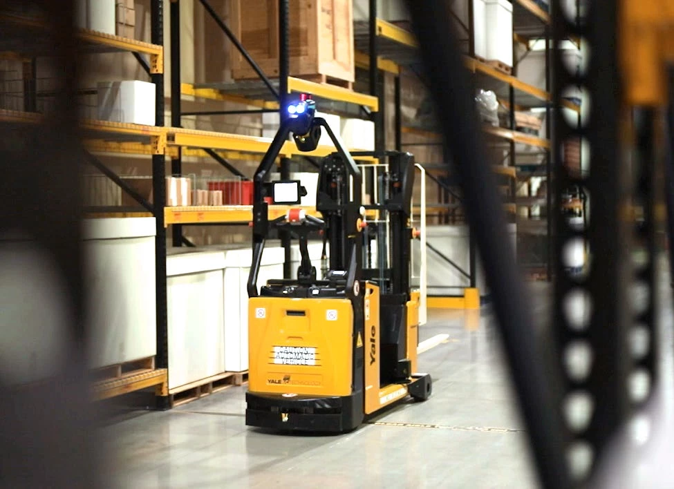 Reducing costs with robotic forklifts